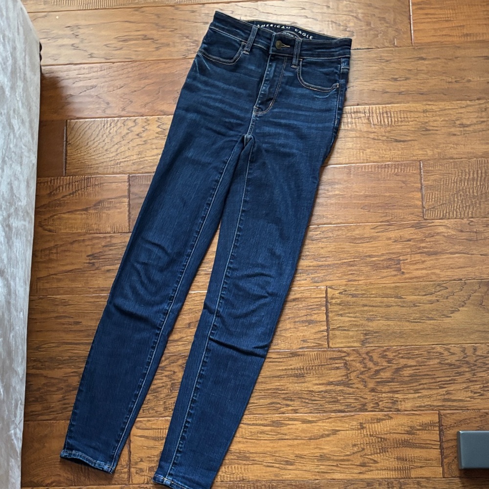 American Eagle Outfitters Navy Skinny Jeans